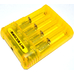 Зарядное устройство Nitecore Q4 желтого цвета (Juicy Mango) для Li-Ion / IMR аккумуляторов. Ток 2А.