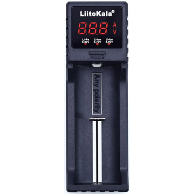 Универсальное зарядное устройство LiitoKala Lii-S1 для АА, ААА, 18650, 16340 и др. с цифровым дисплеем.