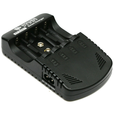 Зарядное устройство Power Plant PP EU401 для пальчиковых, минипальчиковых аккумуляторов и аккумуляторов Крона.