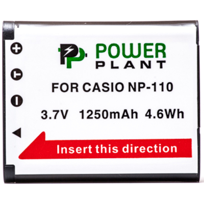 Aккумулятор PowerPlant Casio NP-110