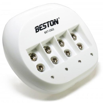 Beston BST-C822 - зарядное устройство для литиевых аккумуляторов типа Крона, 4 канала.