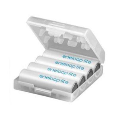 Sanyo Eneloop Lite HR-3UQ - низкосаморазрядные аккумуляторы от Sanyo с 2000 циклов заряд/разряд.
