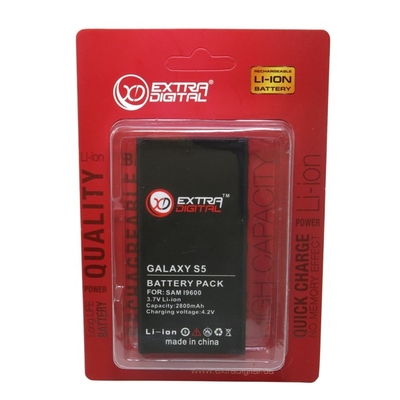 Аккумулятор Extradigital для Samsung GT-i9600 Galaxy S5 (2800 mAh)