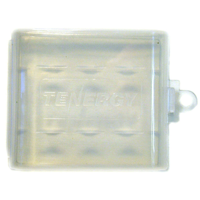 Фирменный пластиковый бокс Tenergy на 4 минипальчиковых (ААA) аккумулятора.