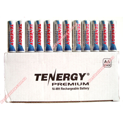 Пальчиковые аккумуляторы Tenergy Premium 2500 mAh - упаковка 60 шт.