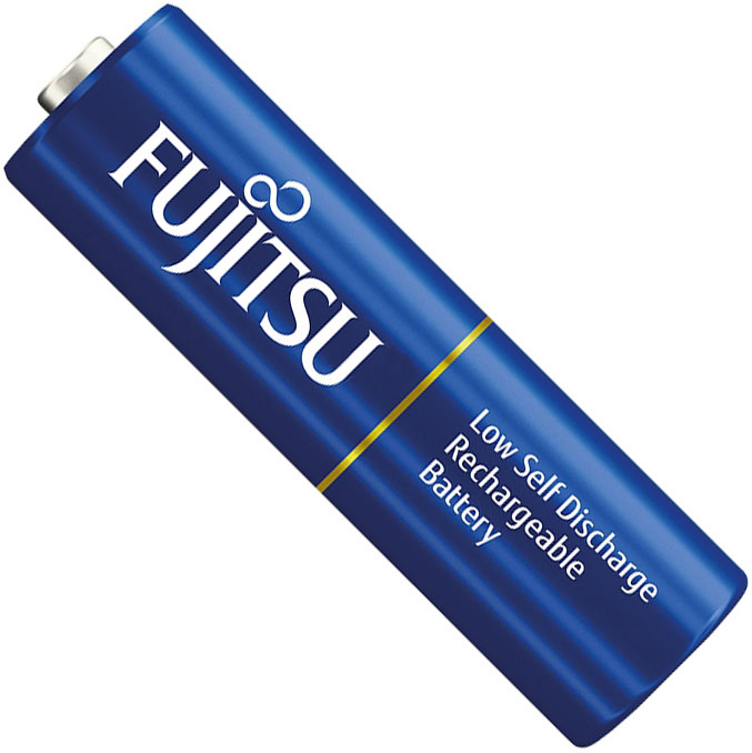 Пальчиковые аккумуляторы Fujitsu 2000 mAh (min 1900 mAh) серия HR-3UTI поштучно (АА).