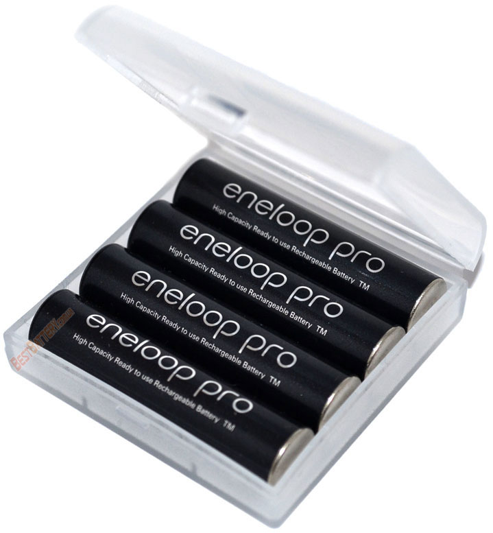 Минипальчиковые аккумуляторы Panasonic Eneloop Pro 950 mAh (BK-4HCCE) в боксе