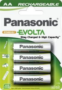 Panasonic Evolta 1900 mAh (HHR-3MVE/4BC) низкосаморазрядные АА аккумуляторы в блистере.