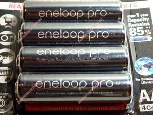 Panasonic Eneloop Pro 2550 mAh (BK-3HCCE) в блистере