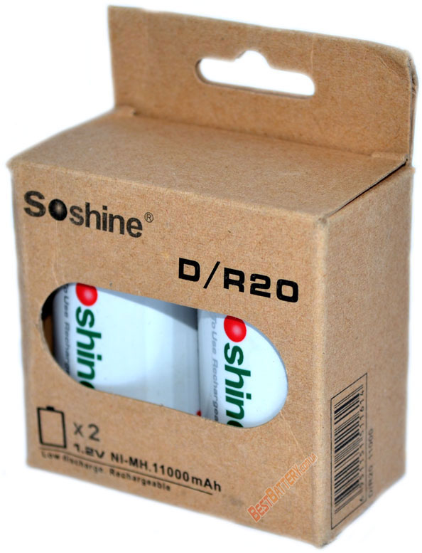 Аккумуляторы Soshine C RTU 11000.