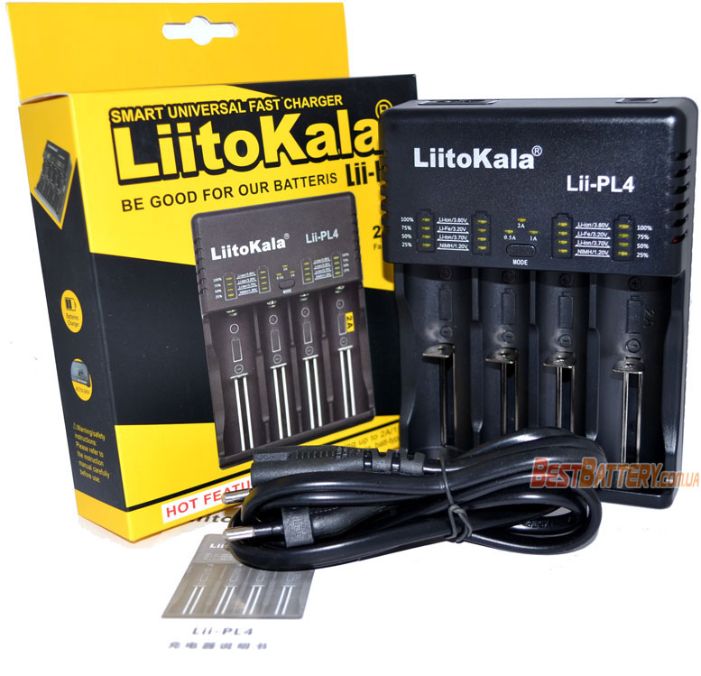 Комплект поставки LiitoKala Lii-PL4.