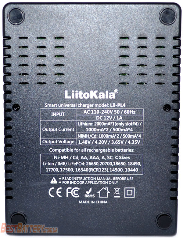 Техническая характеристика LiitoKala Lii PL4.