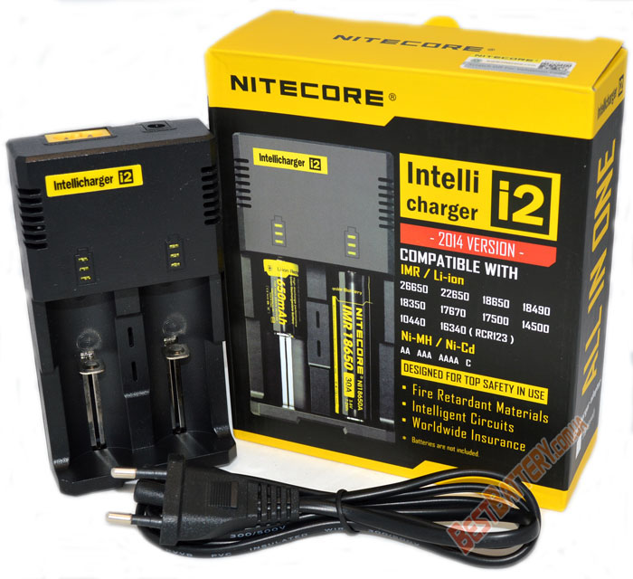 Nitecore i2 v2014 универсальное зарядное устройство
