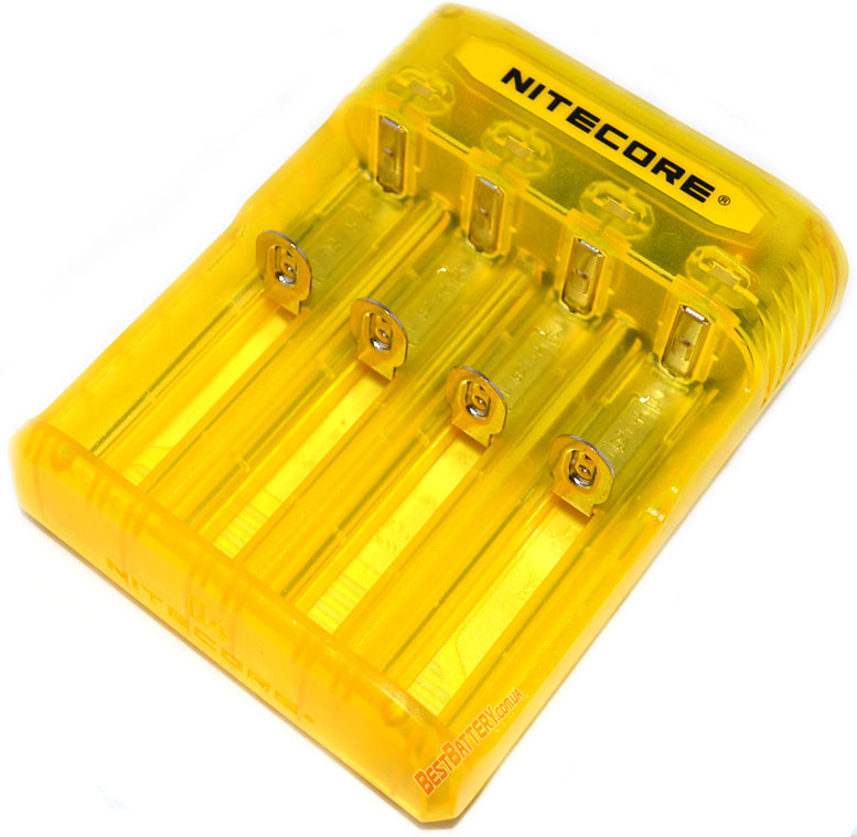 Особенности зарядного устройства Nitecore Q4 yellow