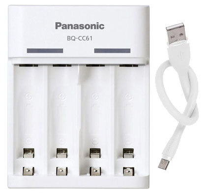 USB зарядное устройство Panasonic Eneloop BQ-CC61 Basic Charger.