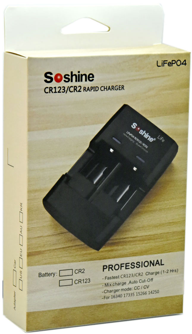 Комплект поставки Soshine S5 Fe