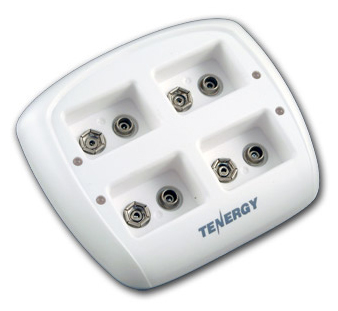 Tenergy TN136 - зарядное устройство для аккумуляторов Крона на 4 канала.