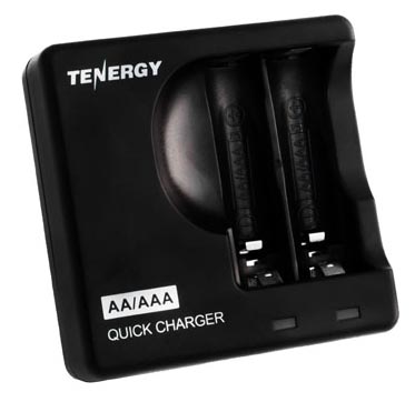 Tenergy TN142 - автоматическое зарядное устройство для АА и ААА аккумуляторов на 2 слота.