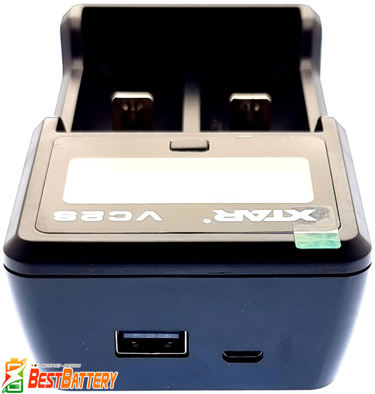 Функция Power Bank в зарядном устройстве X-Tar VC2S USB.