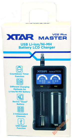 XTar VC2 Plus Master в упаковке