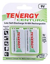 Tenergy Centura LSD 9V - низкосаморазрядный аккумулятор "Крона" от американского производителя Tenergy.