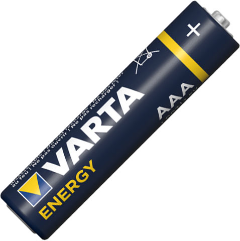 Батарейки AAA Varta Energy Alkaline минипальчиковые.