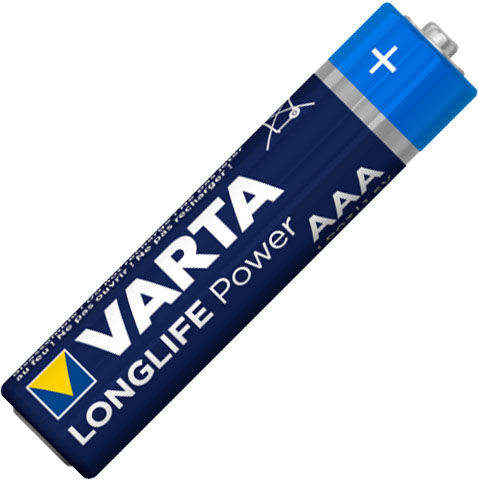 Батарейки AAA Varta Longlife Power Alkaline пальчиковые.